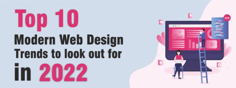 Top 10 Modern Web Design Trends To Look Out For in 2022